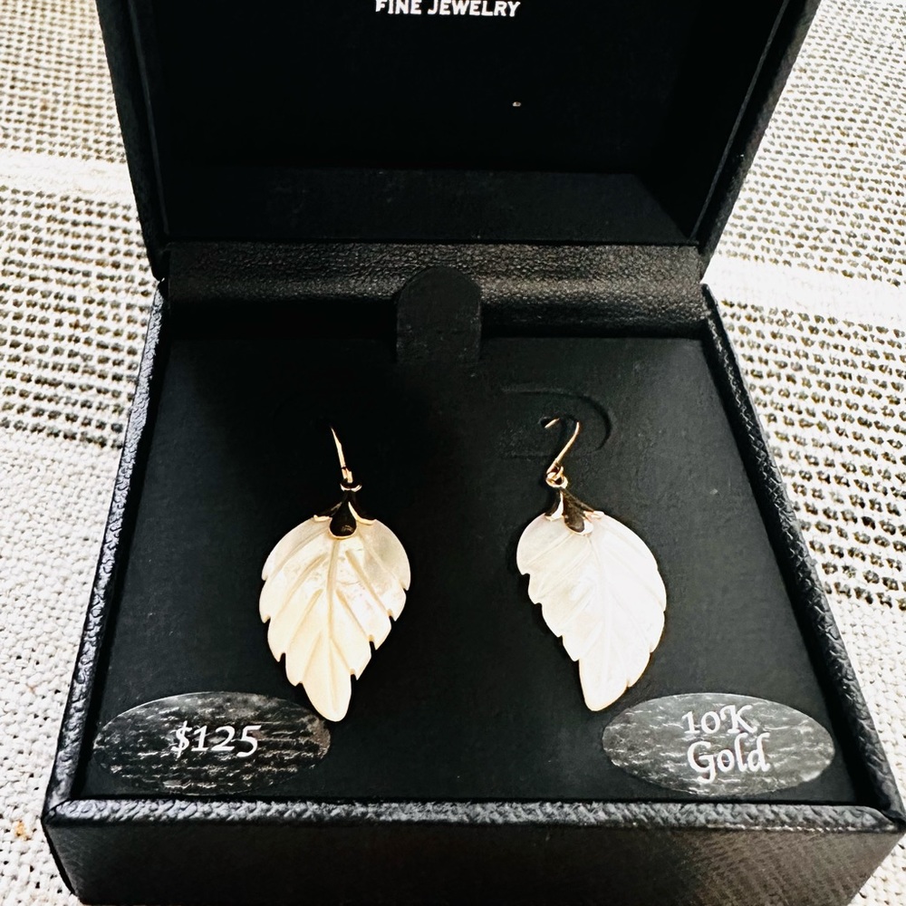 Gold Earrings 10k Gold Lightweight Gold